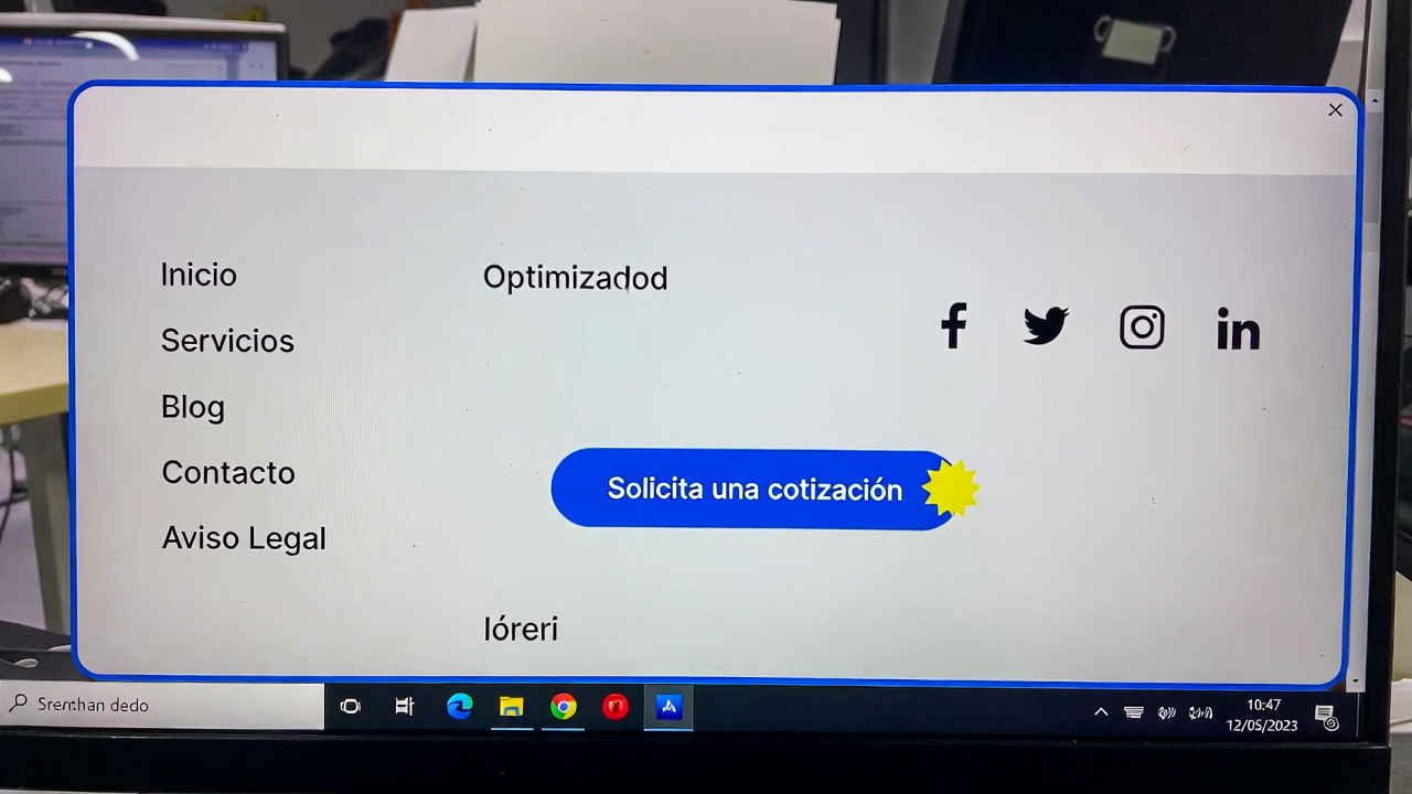 Footer que fortalece el diseño de tu sitio Footer que fortalece el diseño
