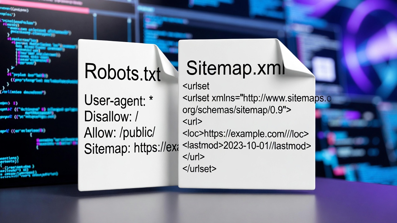 Robots.txt y Sitemap.xml: guíale el camino a Google Robots.txt y Sitemap.xml