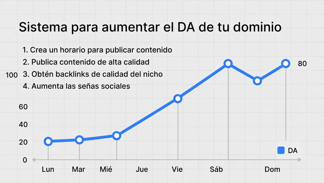 Tu sistema paso a paso para aumentar DA